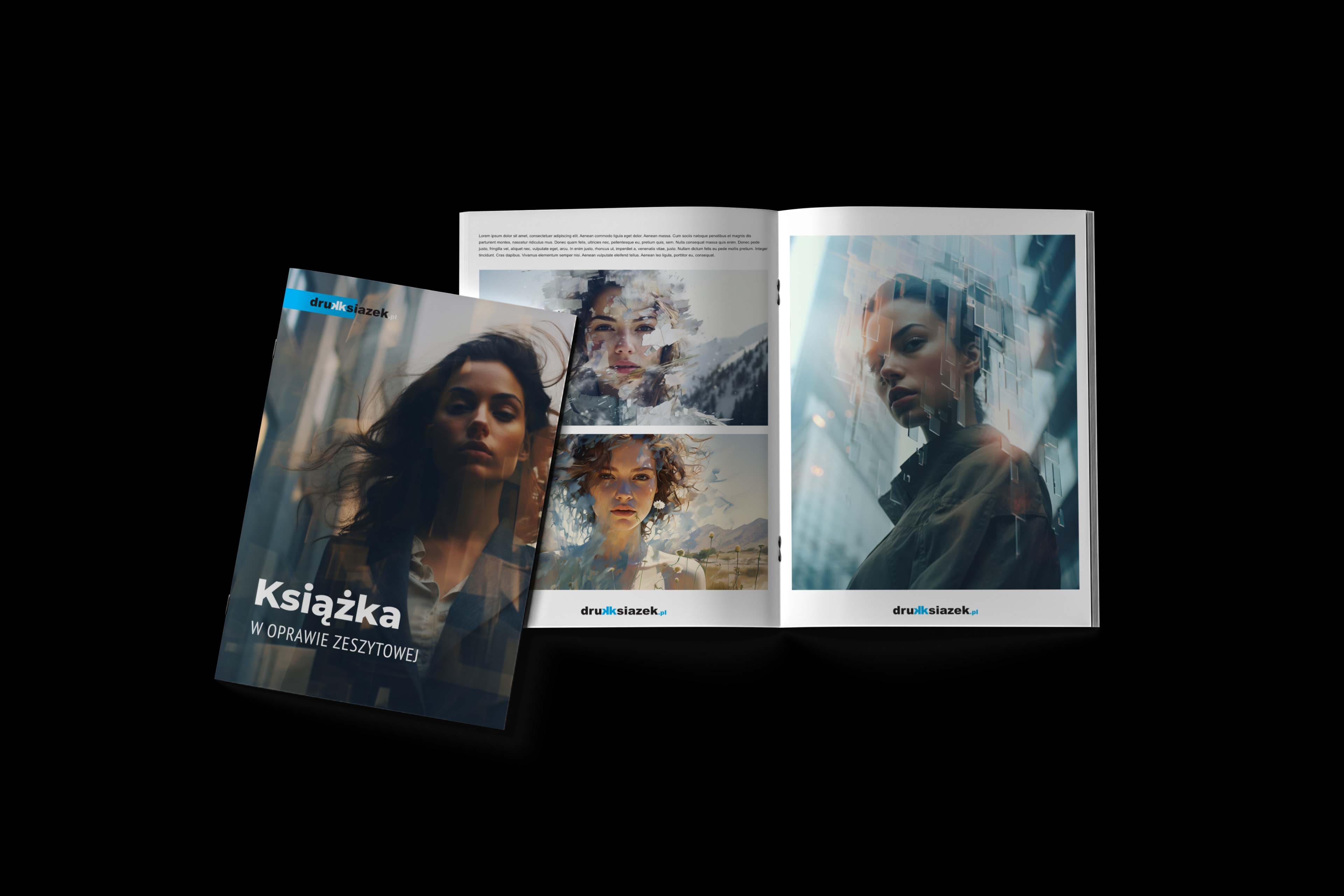 Książka w oprawie zeszytowej